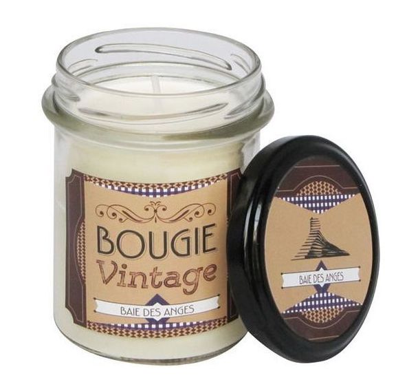 Bougie vintage 100% végétale Baie des anges - 150g