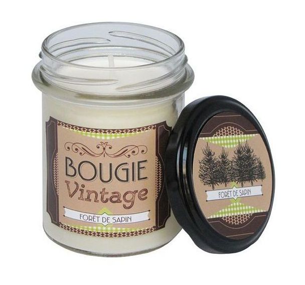 Bougie vintage 100% végétale Forêt de Sapin - 150g