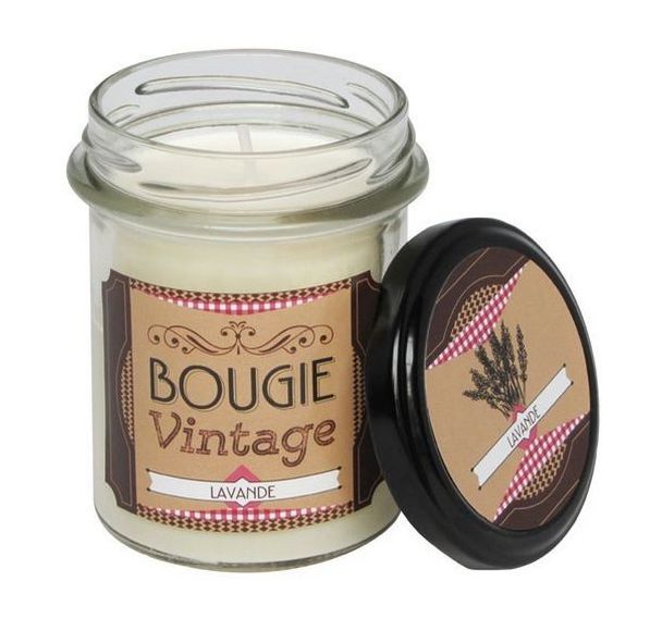 Bougie vintage 100% végétale Lavande - 150g