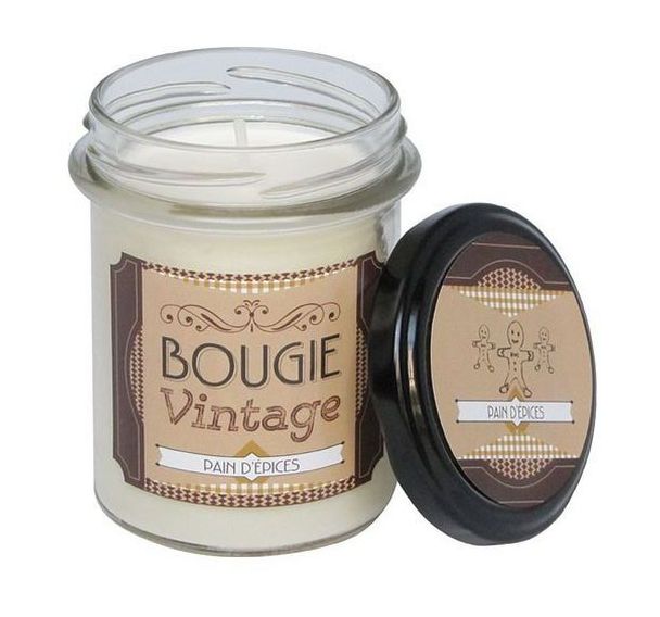 Bougie vintage 100% végétale Pain d'épices - 150g
