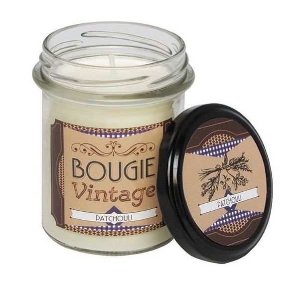 Bougie vintage 100% végétale Patchouli - 150g