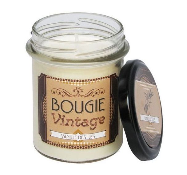 Bougie vintage 100% végétale Vanille - 150g