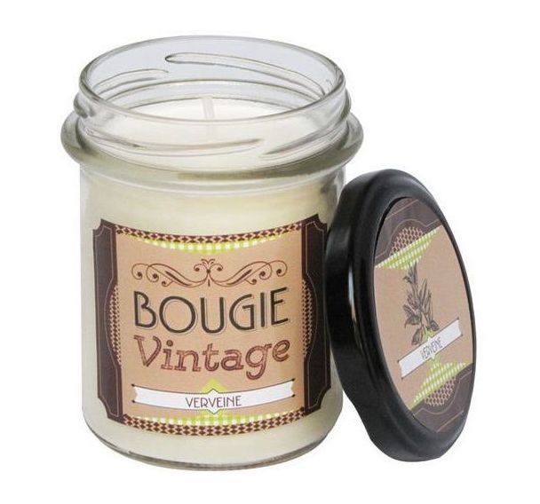 Bougie vintage 100% végétale Verveine - 150g