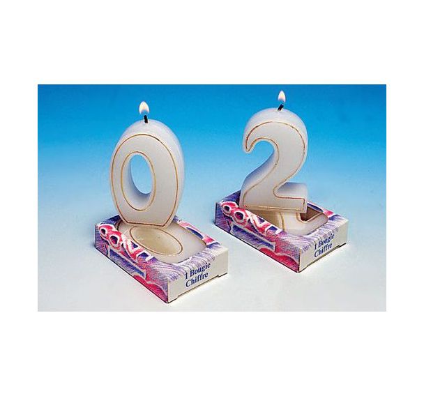 Bougies chiffre_Matfer