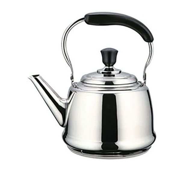 Bouilloire Claudette grise en acier inoxydable - Beka classic