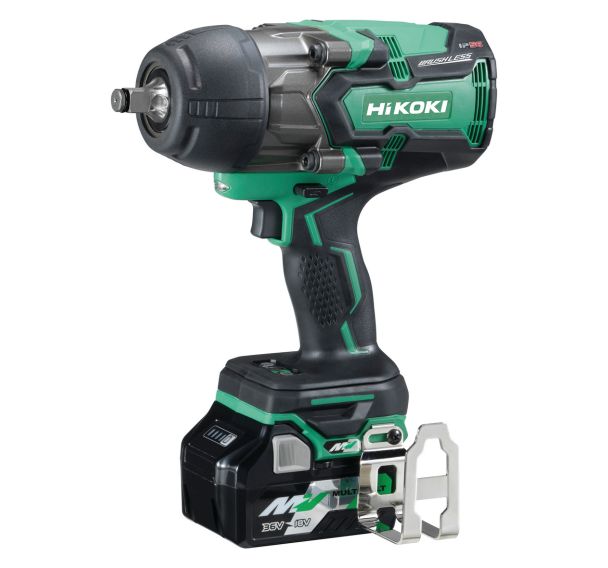 Boulonneuse choc MultiVolt 1050Nm 36/18V 2,5/5Ah solo Hikoki