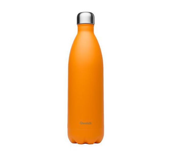 Bouteille isotherme 1L orange pop - Qwetch