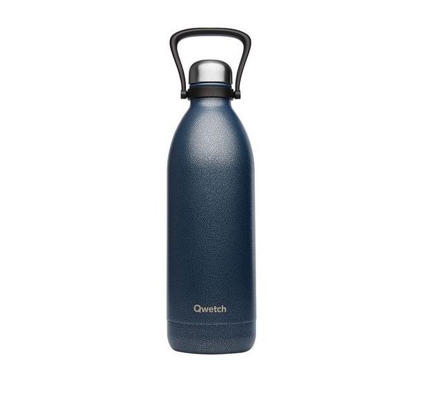 Bouteille isotherme 1,5L bleu roc - Qwetch