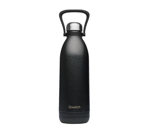Bouteille isotherme 1,5L noir roc - Qwetch