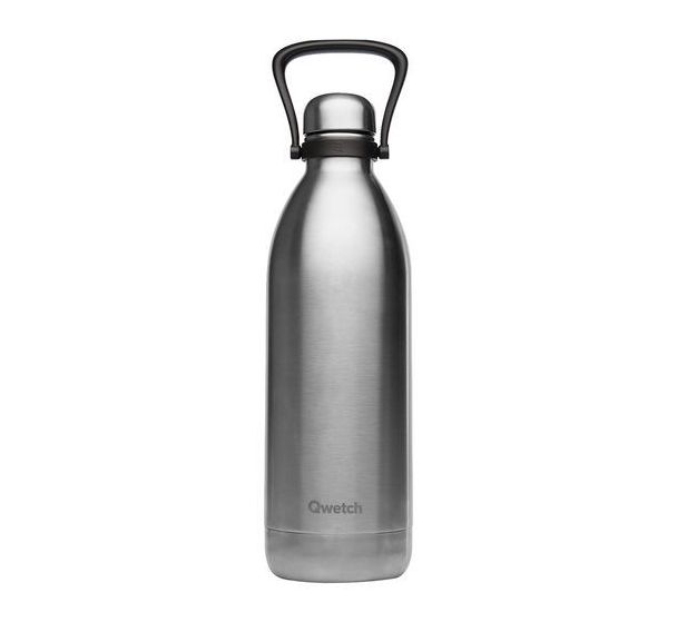 Bouteille isotherme 2L - Inox brosse originals - Qwetch