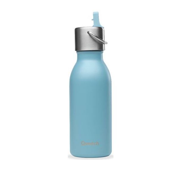 Bouteille isotherme Kids avec bouchon sport 350 mL- Qwetch