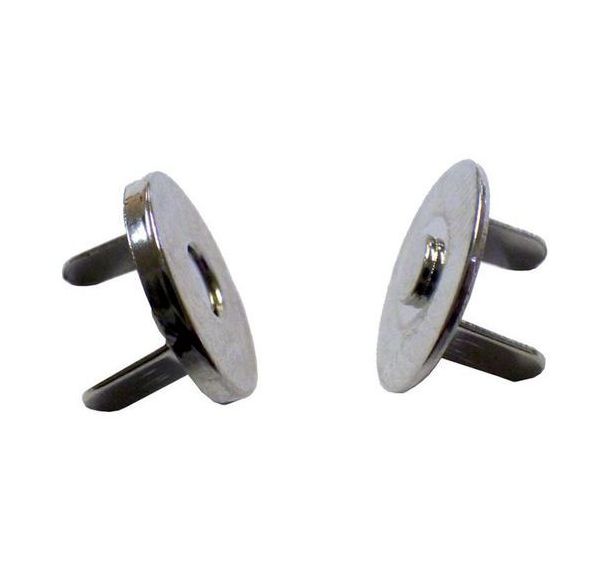 Bouton magnétique argent (Lot de 10)