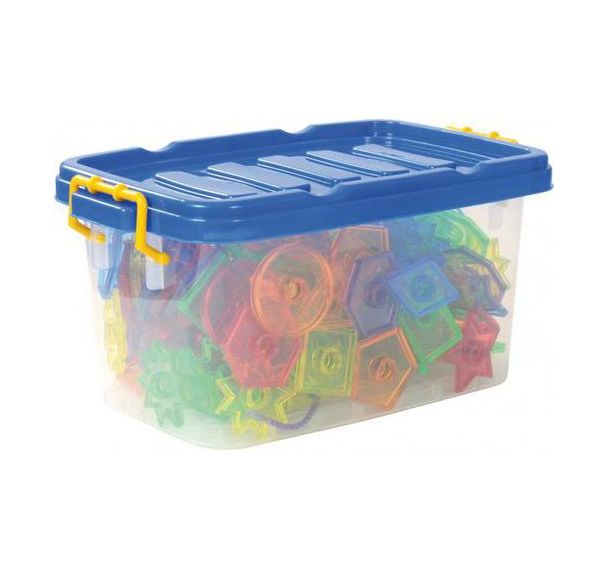 Boutons à enfiler translucides