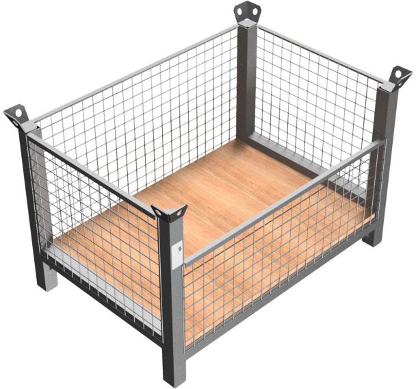 Box-palette treillis testé TÜV