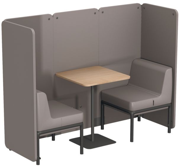 Box Lotua 2 places enduit PVC Ginkgo _ Sokoa