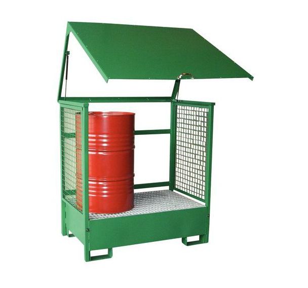 Box de rétention à ouverture frontale - 220 et 440 L