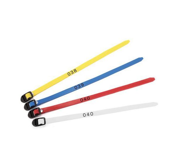 Bracelet PVC petit modèle numéroté en série - Seva piscine