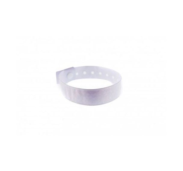 Bracelet holographique type L avec bulles - Paquet de 100 - Sogedex