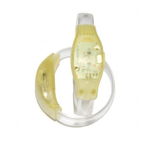 Bracelet lumineux LED avec activation sonore