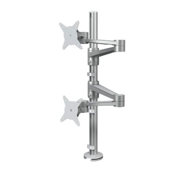 Bras à fixer / pincer Viewlite 58142 - 2 écrans