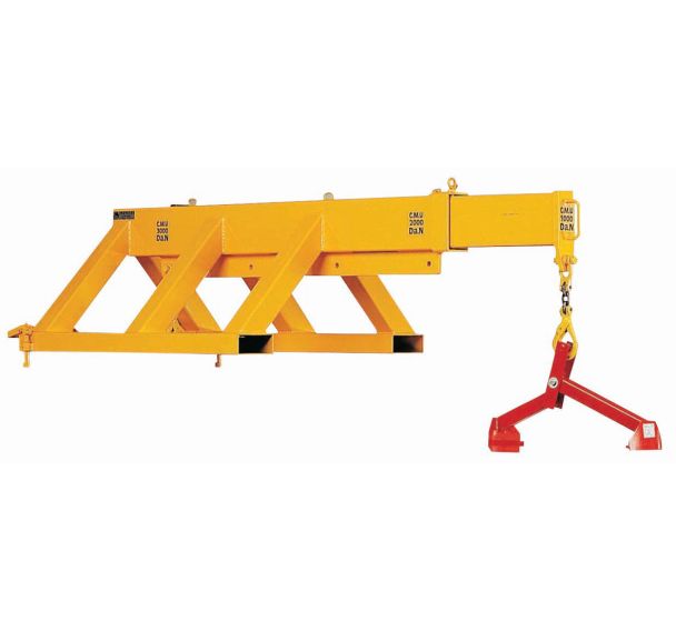 Bras télescopique pour chariot élévateur à fourches - Force 1000 à 3000 kg