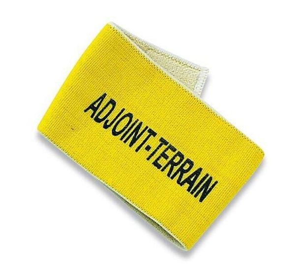 Brassard adjoint-terrain rugby
