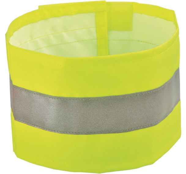 Brassard haute-visibilité polyester enduit PU - Singer