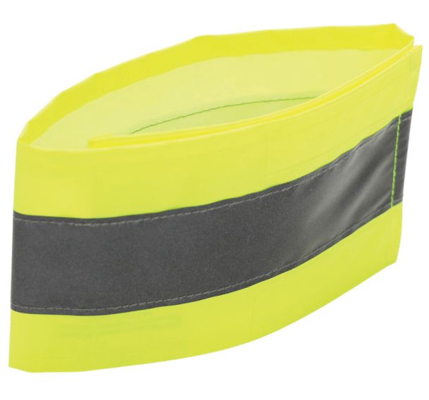 Brassard réfléchissant jaune fluo - Manutan