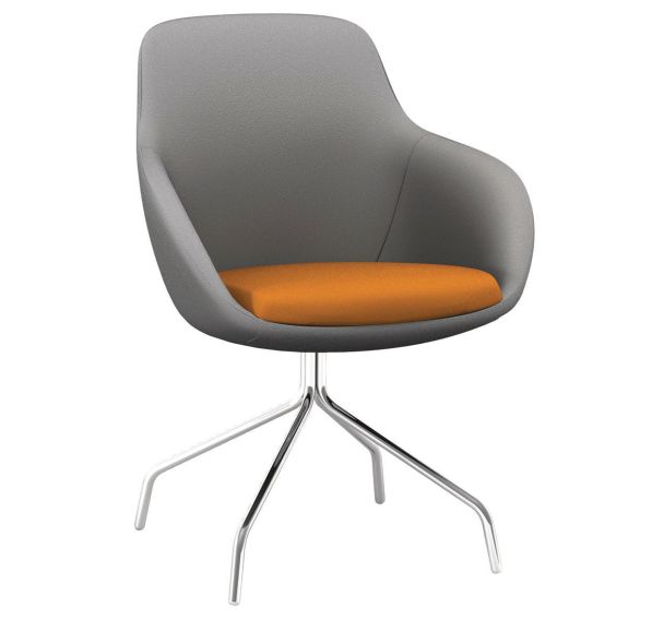 Bridge Eka pied chromé tissu M1