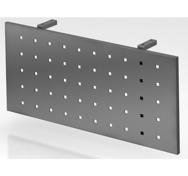 Brise-vue sous bureau ajouré - Graphite - Hammerbacher