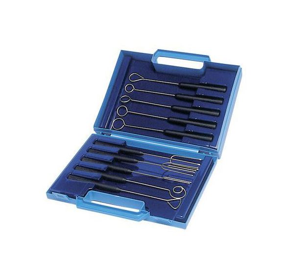 Broches à tremper fil d'acier inoxydable (x10)