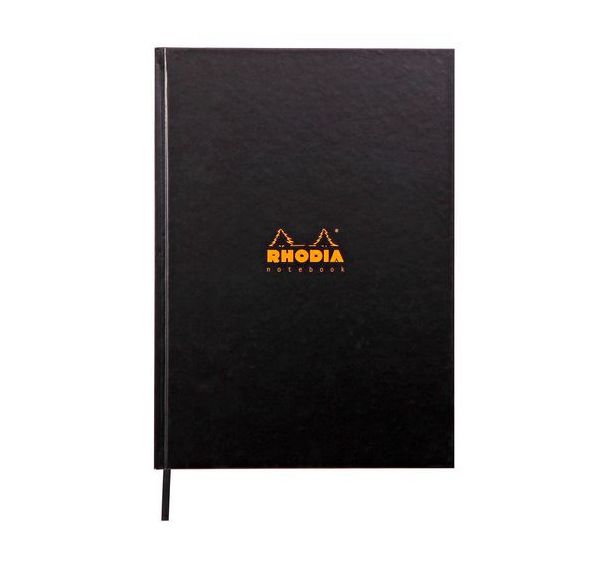 Brochure rembordé rigide Rhodiactive 90g A4 ligné + cadre