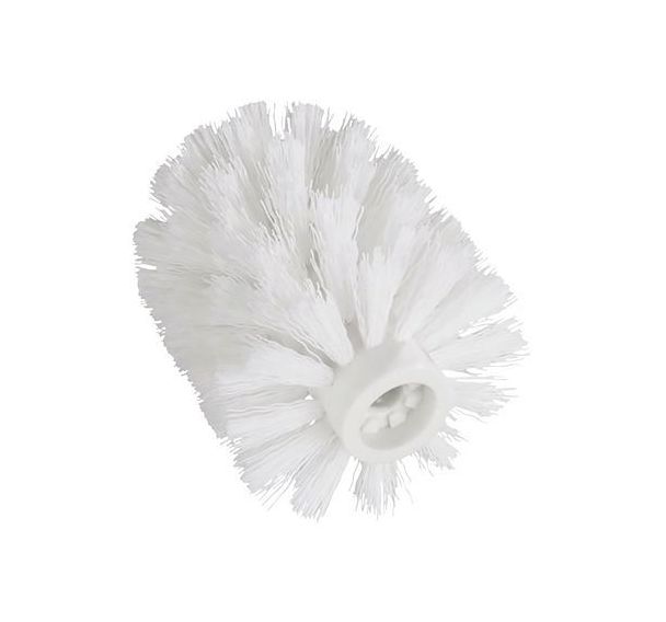 Brosse Wc Recharge pour Porte-Balayette Sanea + Rivea + Biska Blanc