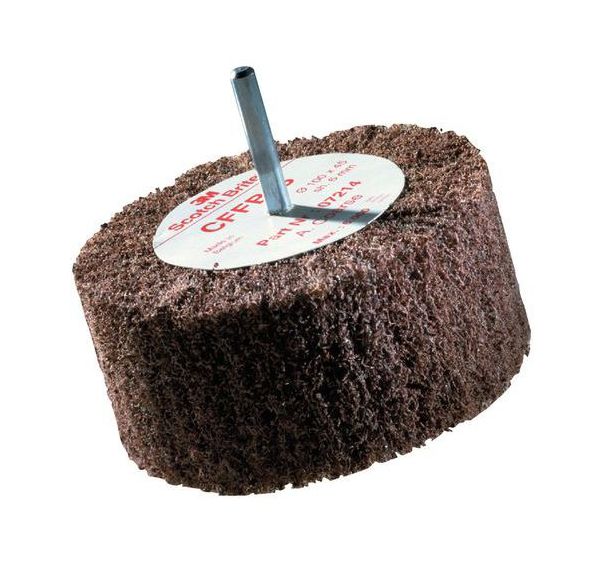 Brosse à lamelles sur Tige 3M Ff-Zs 75x45 Grain T Fin