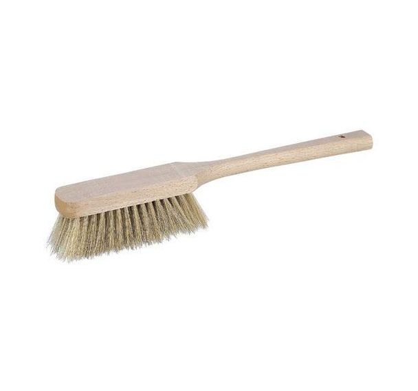 Brosse à manche soies blanches