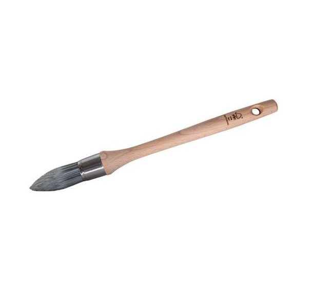 Brosse à rechampir pointue toutes peintures - manche FSC - Nespoli