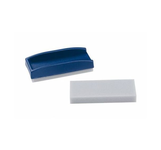 Brosse à tableau en mousse, support plastique