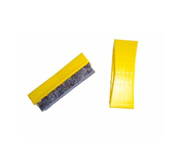 Brosse à tableau support plastique, feutre
