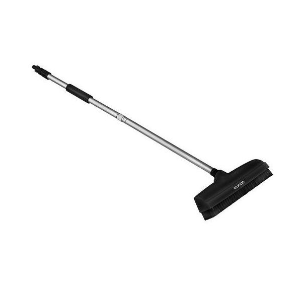 Brosse avec manche pour nettoyeur haute pression - Eurom