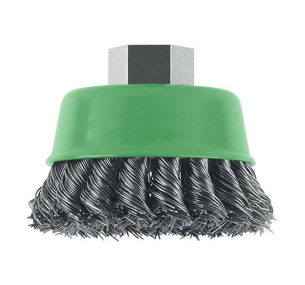 Brosse boisseau diamètre75 inox 0,5 h