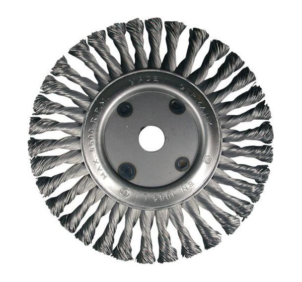 Brosse circulaire fil torsadé