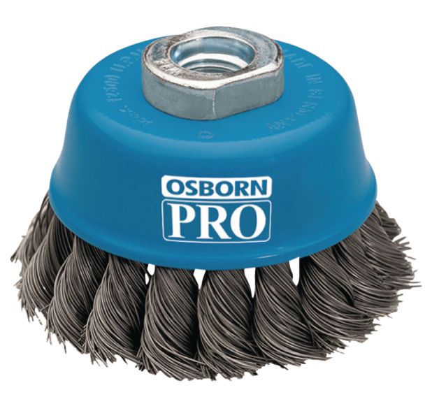 Brosse coupe fil torsadé - Acier
