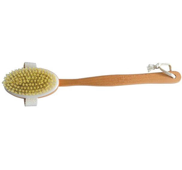 Brosse de bain en bois 37cm