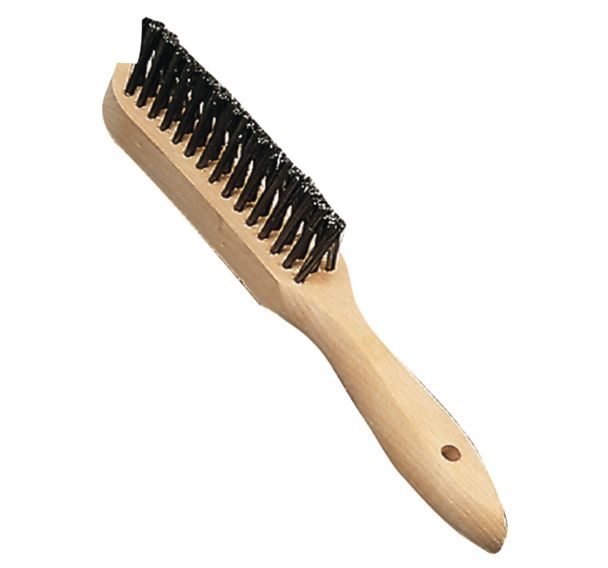 Brosse de soudeur - Fil acier rond