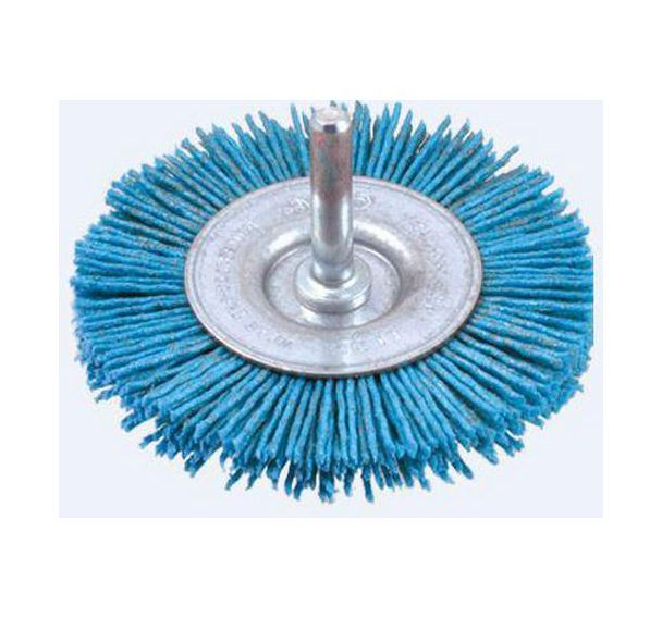 Brosse fil abrasif - Circulaire - Grain fin