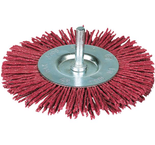 Brosse fil abrasif - Circulaire - Grain fort