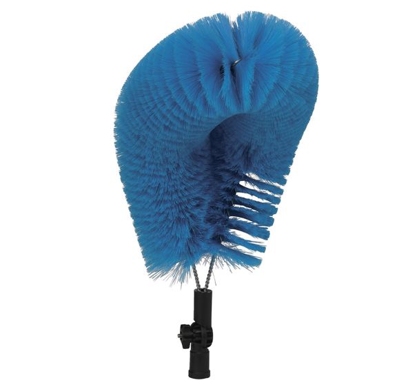 Brosse flexible 530 mm Fibres Souples Bleu