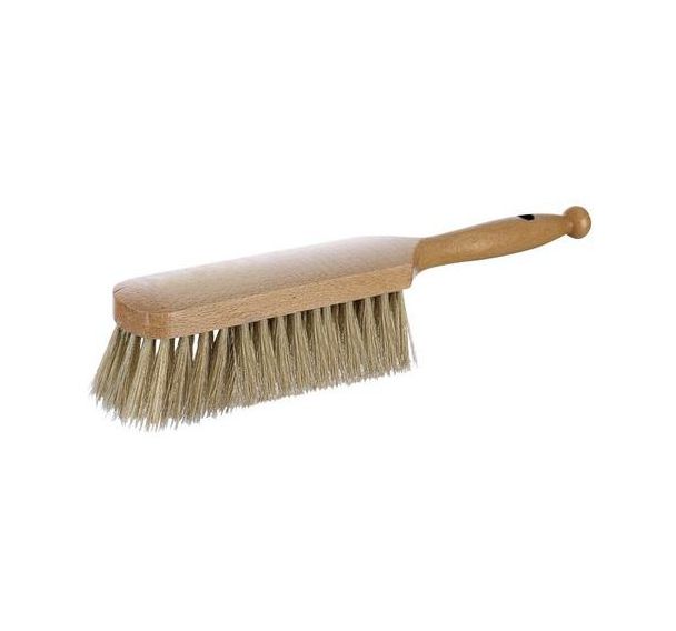 Brosse hollandaise soies blanches