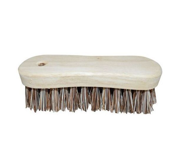 Brosse main en bois violon fibre mélangé