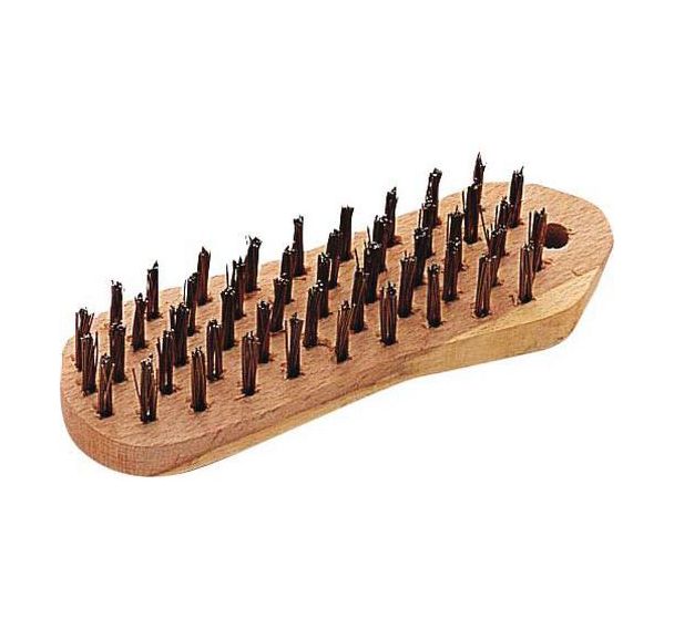Brosse métallique forme violon